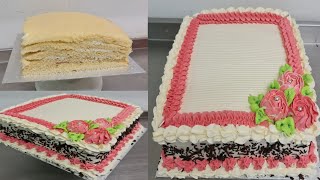 How To Make A Fresh Cream Cake Fresh Cream Cake How To Make Birthday Cake Birthday Cream Cake