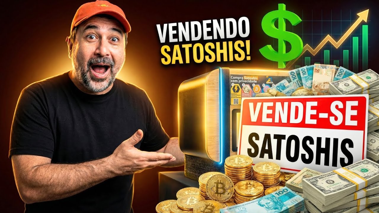 ⚡ ATM LIGHTNING MACHINE - Máquina que converte cédulas de Reais em Bitcoin  na rede Lightning