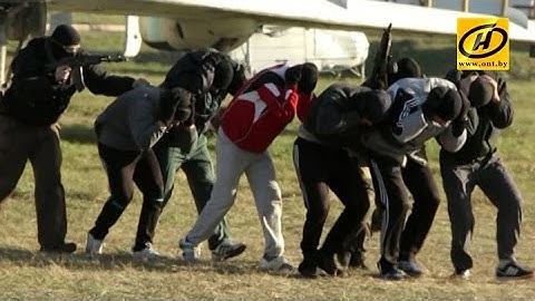Учебную операцию по захвату заложников провели бойцы спецподразделения КГБ