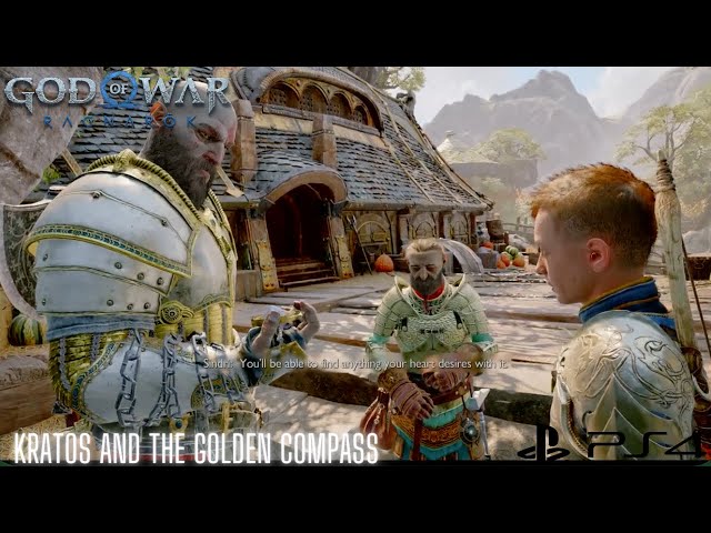 God of War Ragnarok: Kratos — Secret Compass