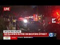 Dog rescued as fire forces families from Hartford homes