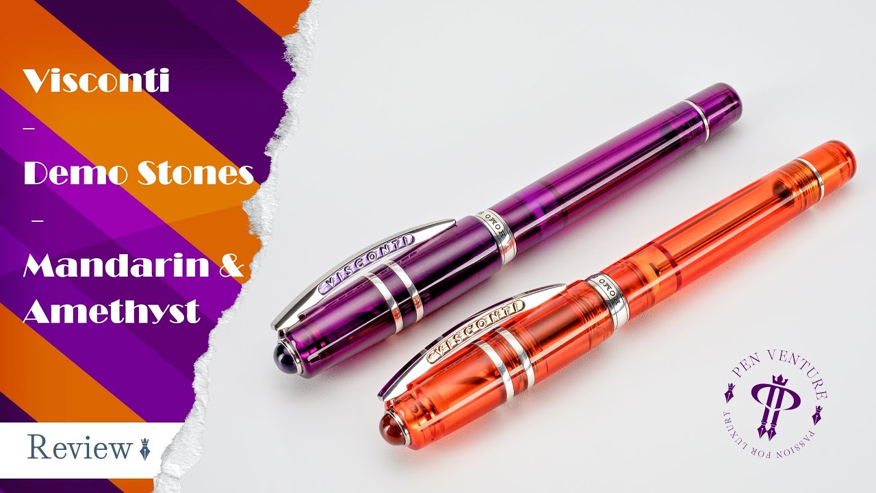 Visconti - Demo Stones 2022 | Mandarin & Amethyst |