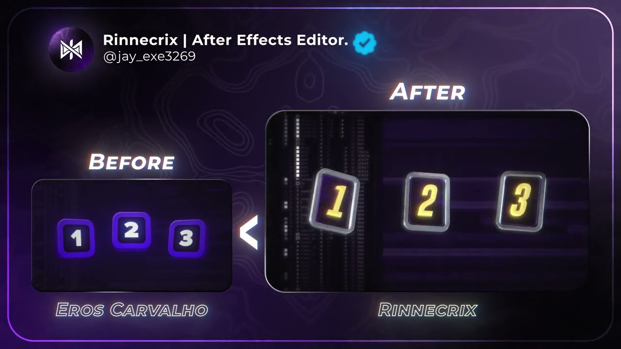 Before VS After @eros-carvalho