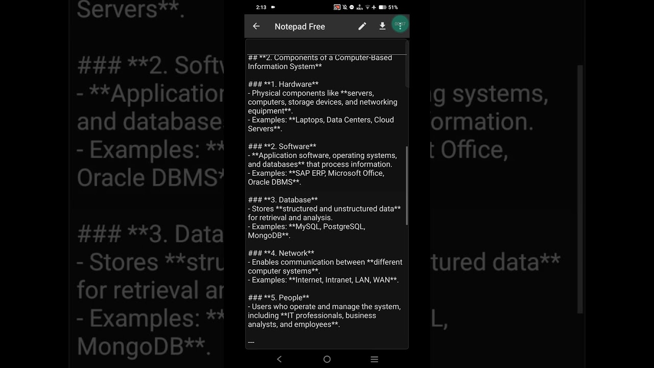 Computer-Based Information System (CBIS) | Deep Dive Explanation