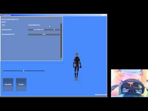 Unity Input Mapper System Thrust-master Wheel demo WIN/DROID