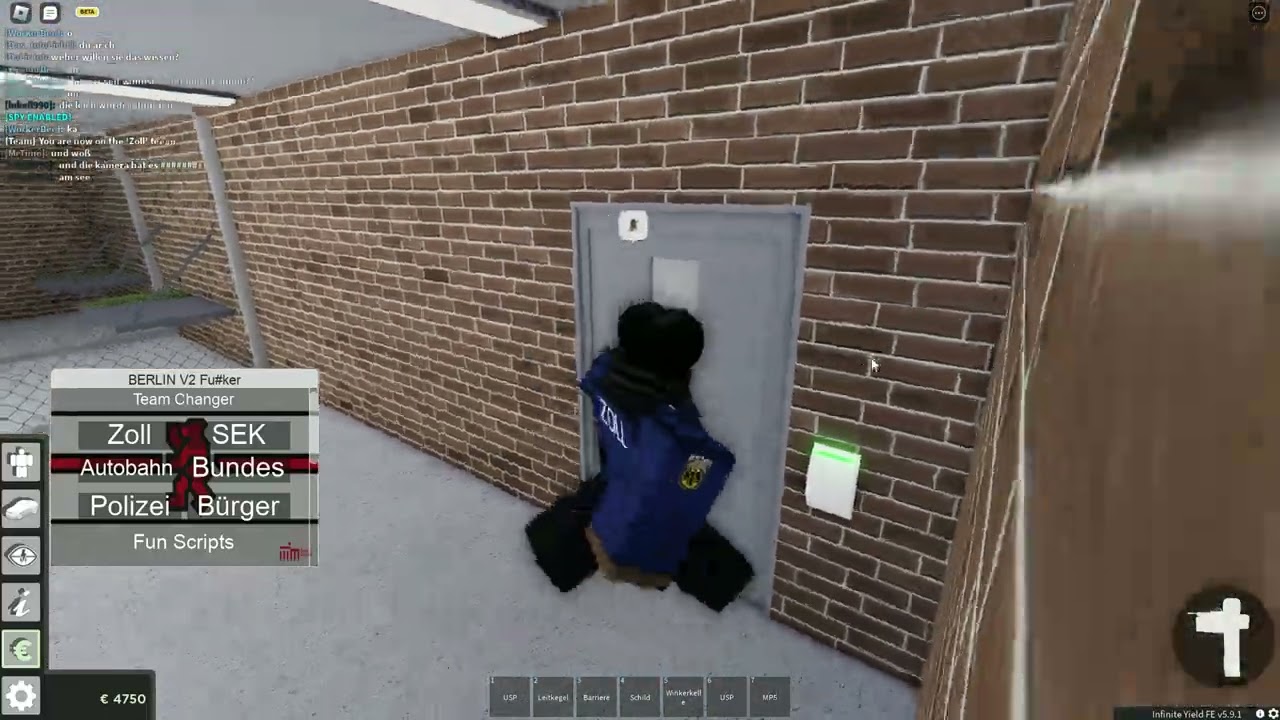 Berlin v2 Script/HACk |Team changer|Free Guns|Admin Rechte|Permissions|SpyChat|Update coming soon