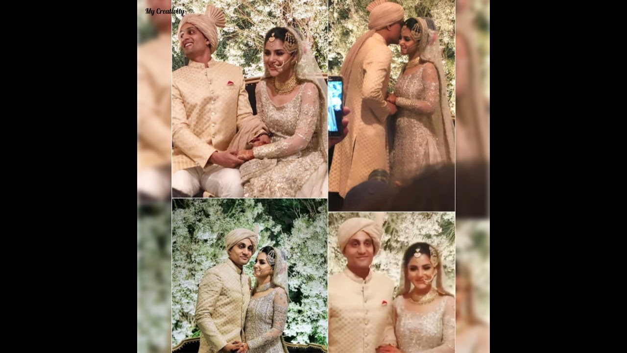 Sohai Ali abro got married to Shehzar Muhammad, son of cricketer Shoib Muhammad