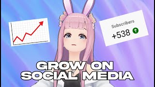 How to grow on Social Media as a Vtuber【Hyper Online Creator Academy】 Update