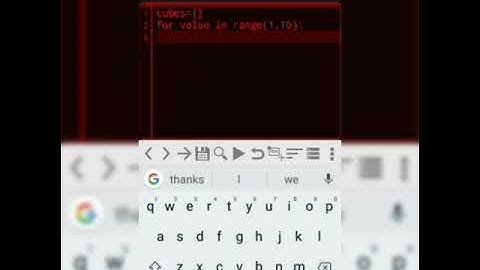 How to print cube root of a list of numbers With Python #python