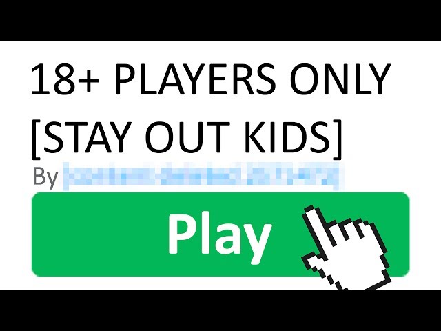 18+ ONLY ROOM - Roblox