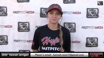 2024 Hannah Jernigan 3.67 GPA - Outfielder Softball Skills Video - Hype Fastpitch Watson
