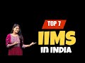 Top 7 IIMs in India || MBA in Indian Institute of Management