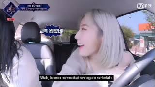 [Kep1er Queendom 2] Youngeun dijemput Chu dan Kip Lip Loona di sekolahnya (sub indo)