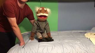 Sunny Toys Black Grandpa Puppet Unboxing & Review (Missing Coat)