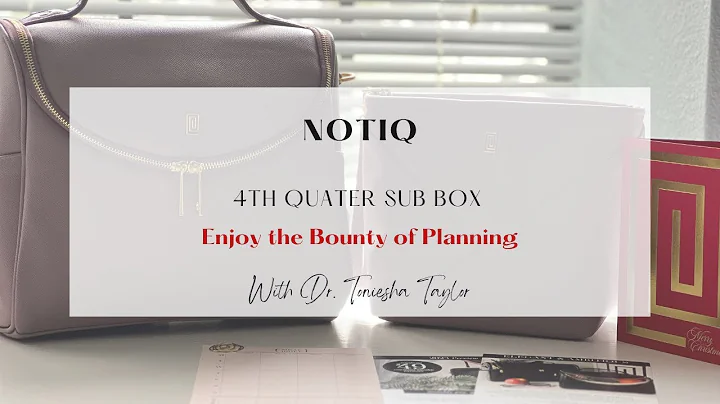 Notiq 4th Quater Subscription Unboxing