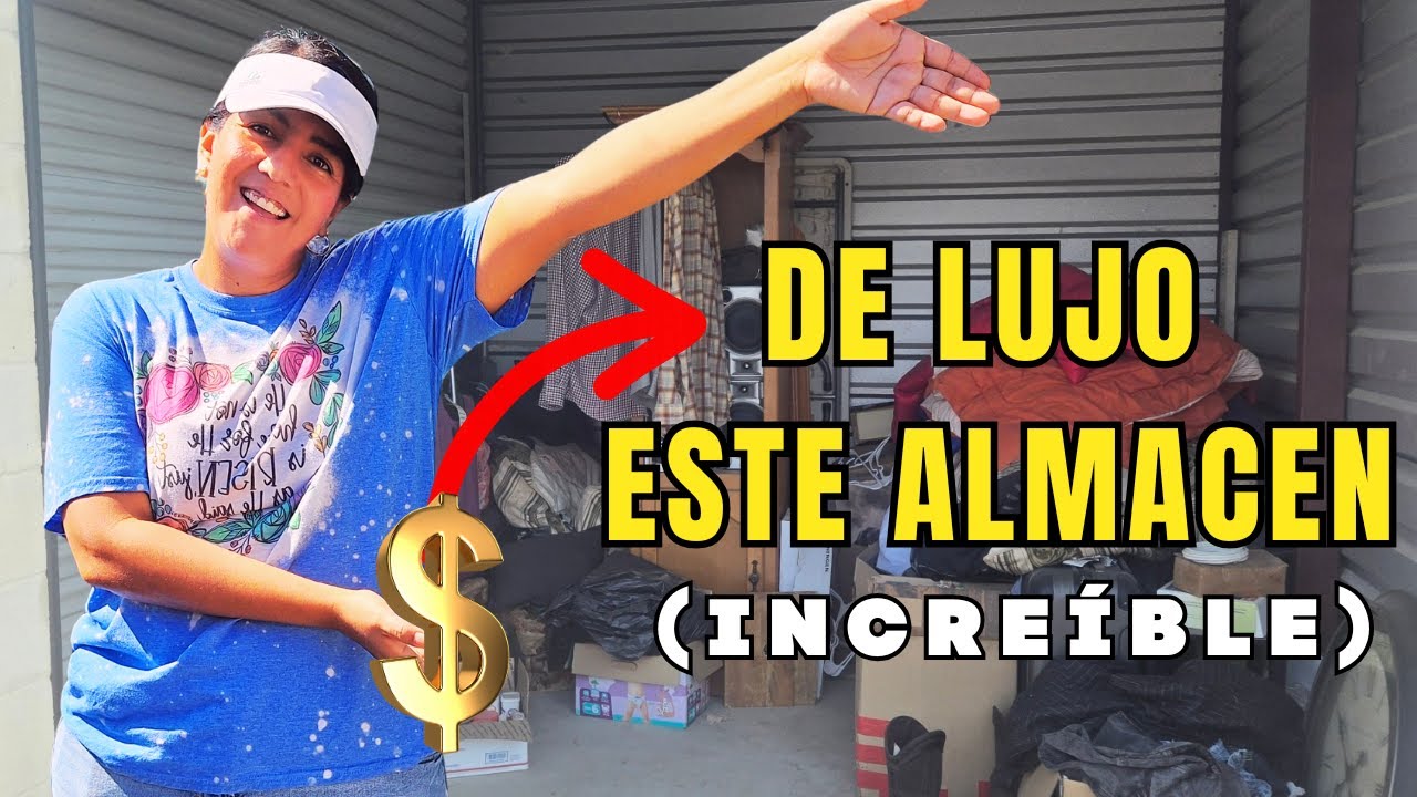 Compré un ALMACÉN ABANDONADO en EE.UU. y VENÍA LLENO de ropa NUEVA, teléfonos y cosas de valor 😱📦💰