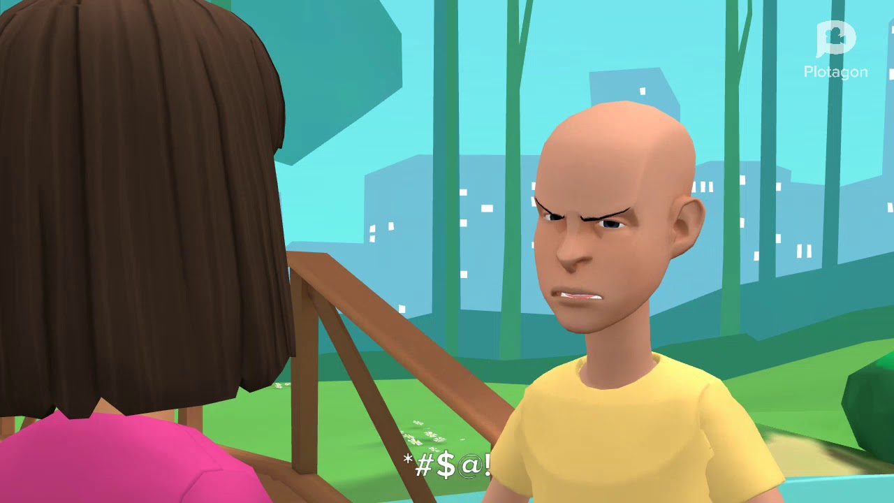 Don't Say Bad Words, Caillou! (Season 3, Episode 12)