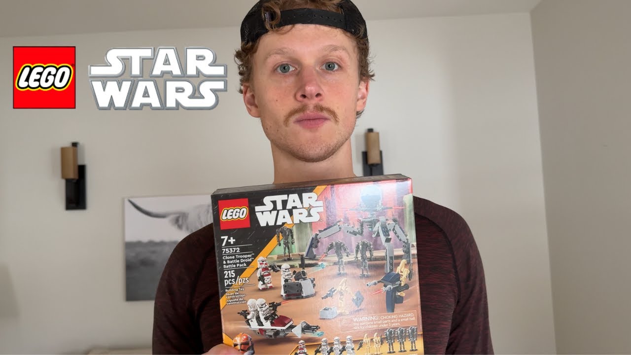 ASMR Building A Star Wars Lego Set