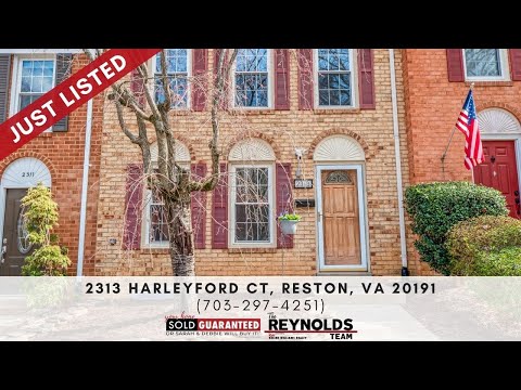 2313 Harleyford Court, Reston, VA home video tour