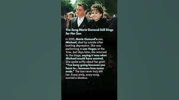 Thumbnail of The Song Marie Osmond Still Sings for Her Son