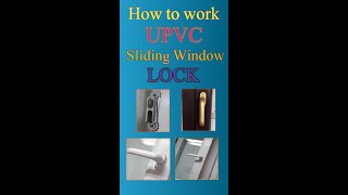 UPVC sliding window Lock Review,  @500subs @aluminium&glassinfo