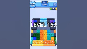 Color Block Jam 163.  #gaming #gamewalkthrough #gametips