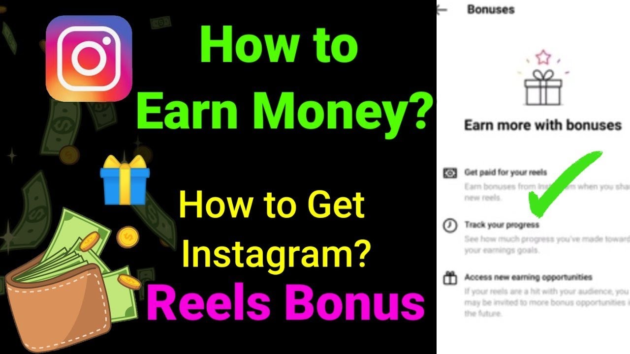 How to Earn Money on Instagram in Tamil Reels Bonus Not Showing in Tamil YouTube