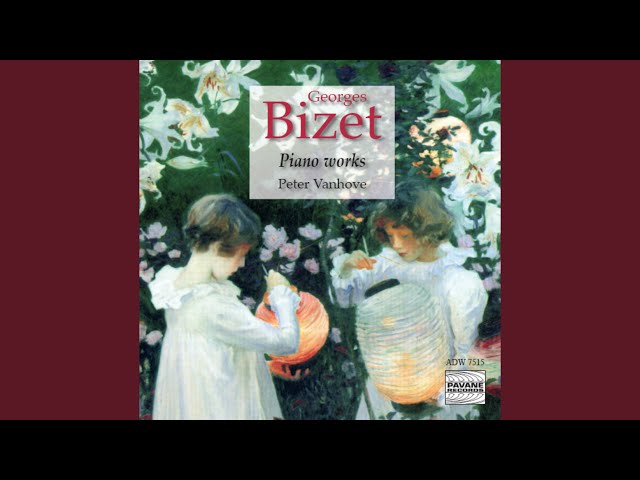 Bizet - Chanson d'Avril : Peter Vanhove, piano