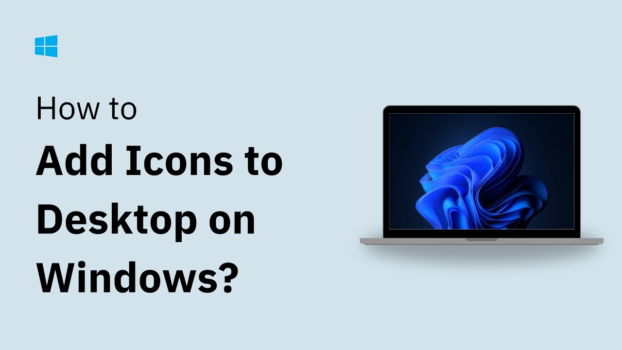 How to Add New Icons to Windows 11 Desktop - YouTube
