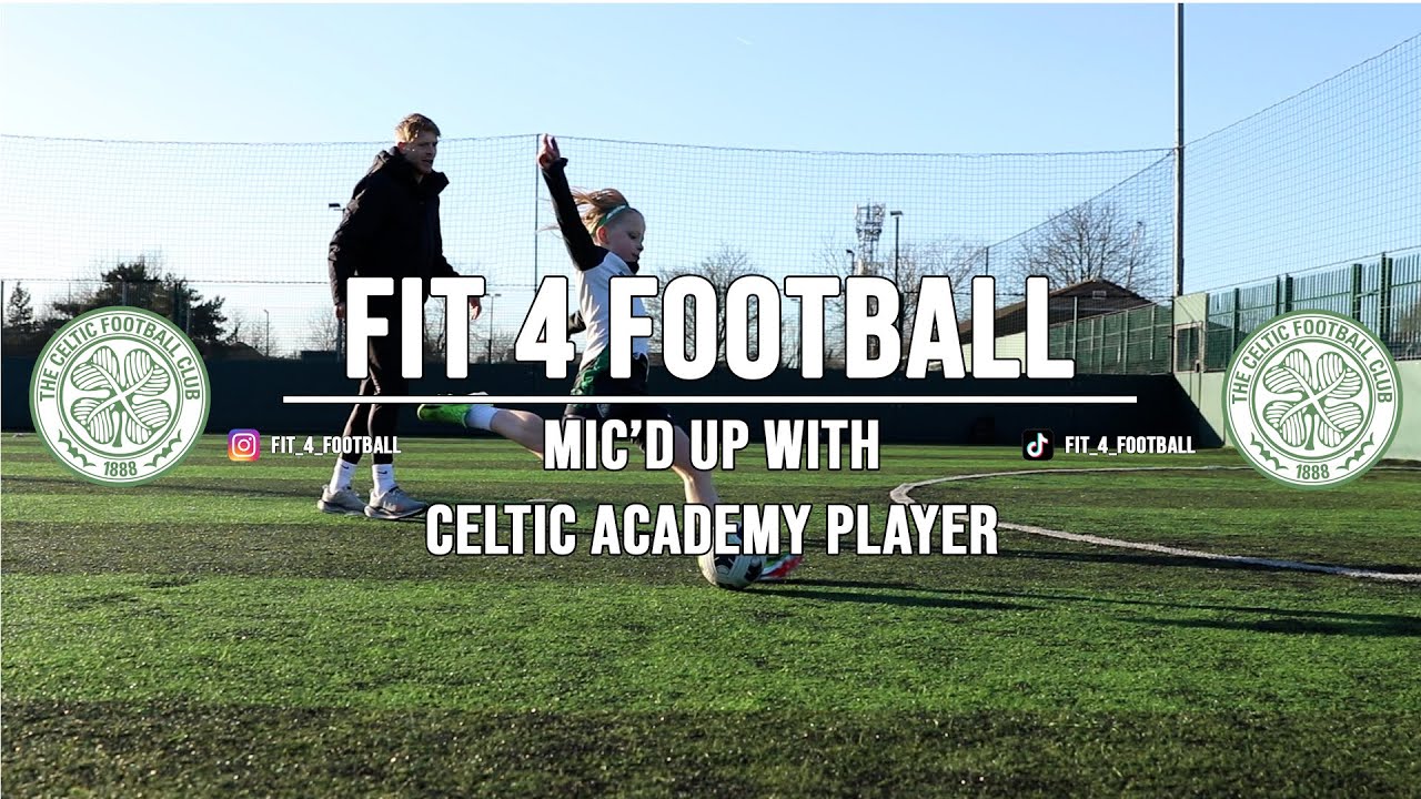 MIC'D UP TRAINING SESSION WITH CELTIC ACADEMY PLAYER OLIVER