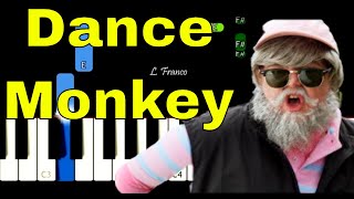 Dance Monkey - Tones And I Easy Piano Tutorial