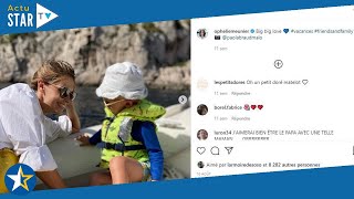 Ophélie Meunier : cette scène adorable et complice entre ses deux enfants qu'elle a immortalisée