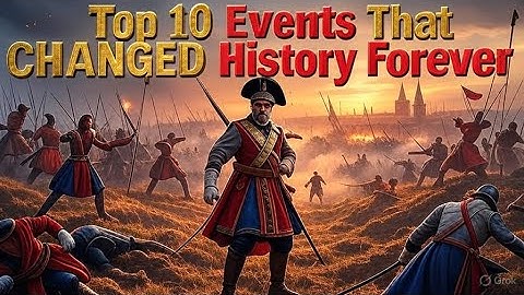 Top 10 Events That CHANGED History Forever 🌍
