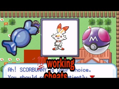 cheat code of, rare candy and, master ball