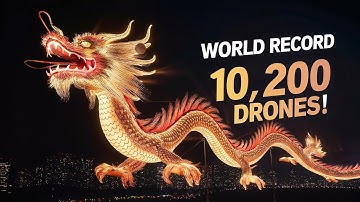 Drone Show SHOCKS The World With NEW Guinness Record!