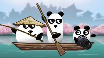 3 Pandas in Japan. Complete Walkthrough