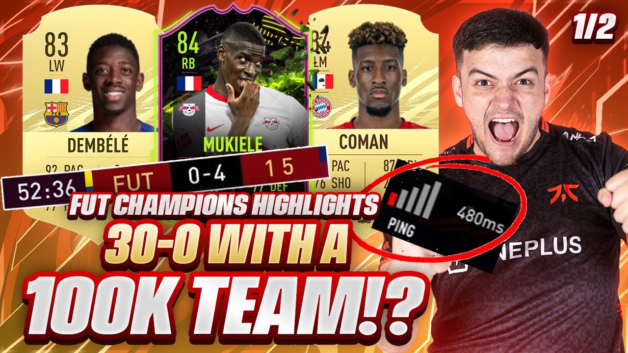 300 ON FUT CHAMPS w/ THE BEST 100K TEAM!? FIFA 21 ULTIMATE TEAM
