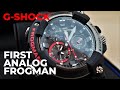 The First Analog Frogman from G Shock & it's beautiful!