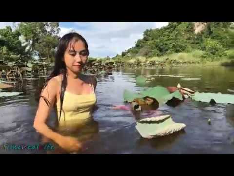 동남아시아 소녀들의 놀라운 물고기 낚시법 10선