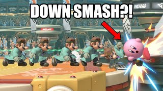 DID HE JUST WALK UP SLOWLY AND DOWNSMASH???