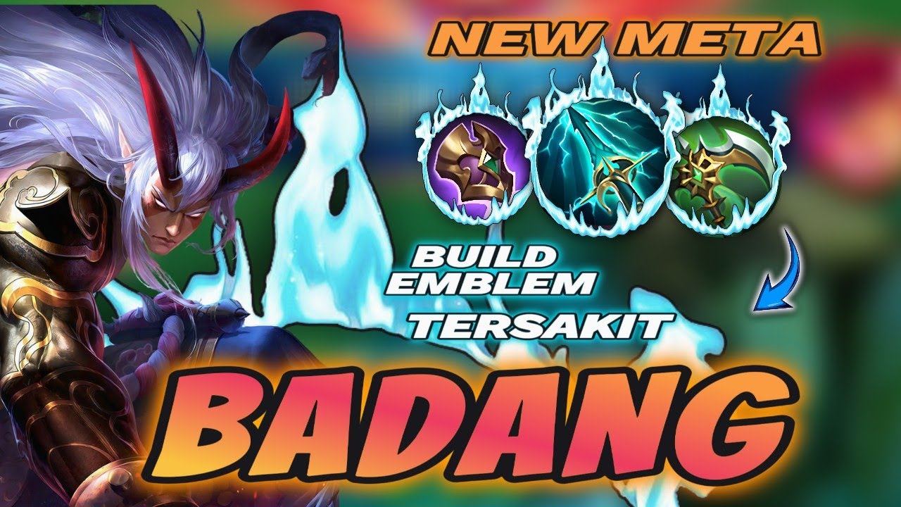 INI BUILD BADANG ROAM SAKIT DAN KUAT 2025  ~ BUILD BADANG ROAM TERSAKIT DAN TERKUAT MOBILE LEGENDS
