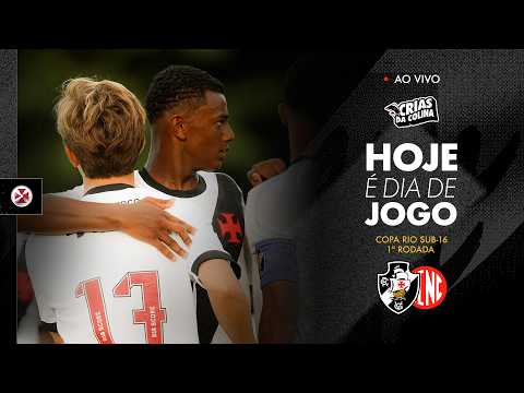 Vasco enfrenta Nova Cidade na estreia da Copa Rio Sub-16; confira a transmissão ao vivo