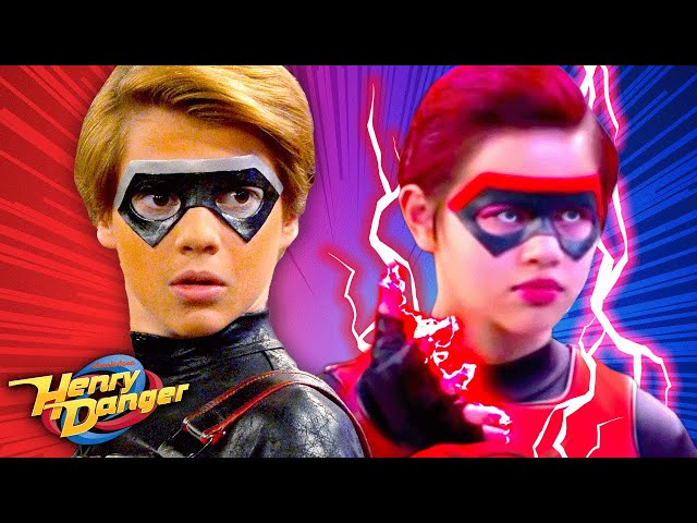 Every Time Heroes Looked Evil!  Henry Danger & Danger Force 