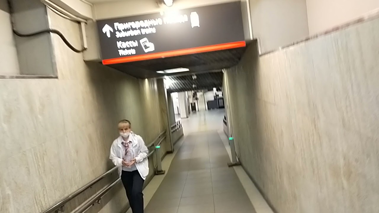 Ладожский вокзал снаружи и внутри. Санкт-Петербург