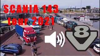 Scania 143 tour V8 sound