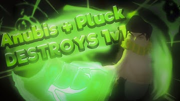 [YBA] Anubis + Pluck DESTROYS 1v1