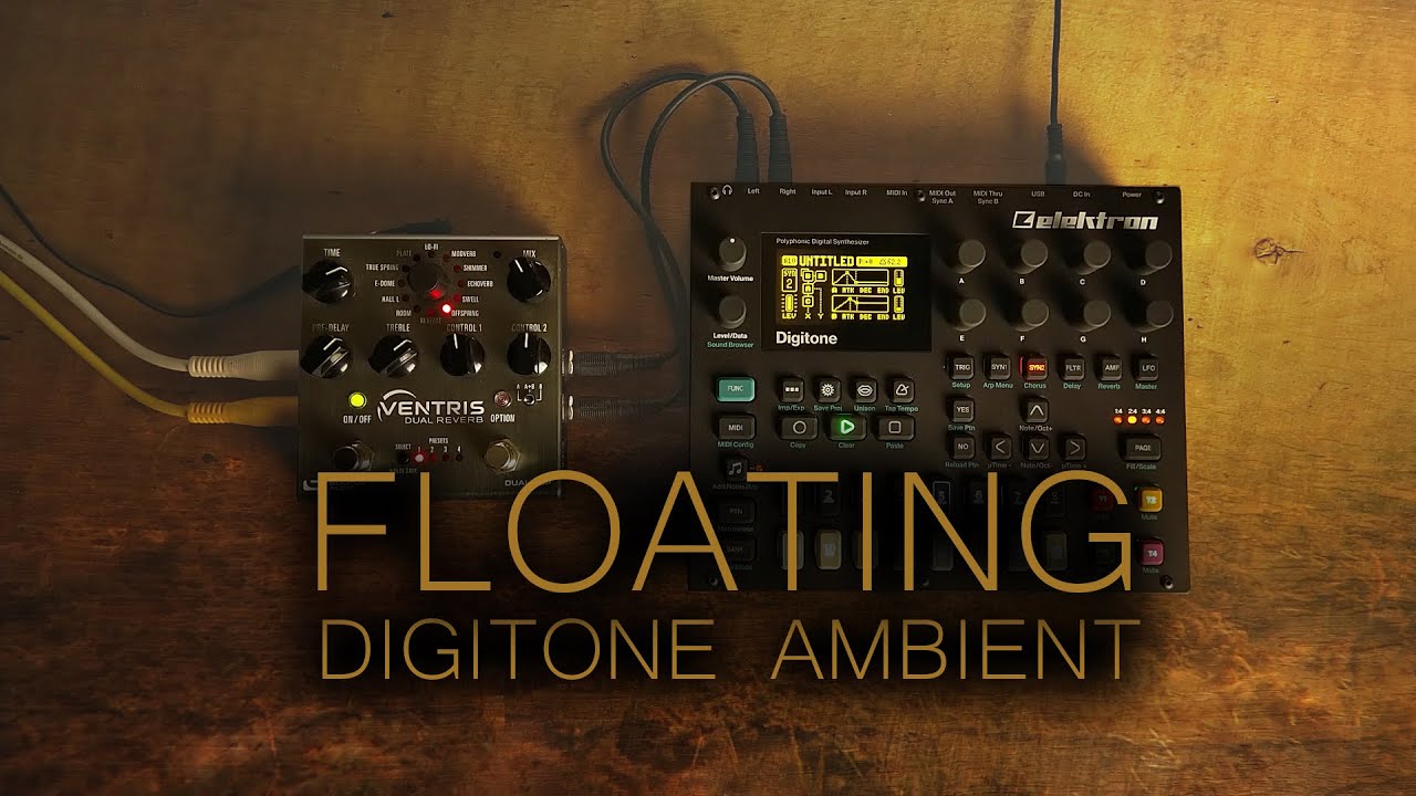 Assista a floating ... elektron digitone & ventris ... ambient no YouTube Assista a floating ... elektron digitone & ventris ... ambient no YouTube