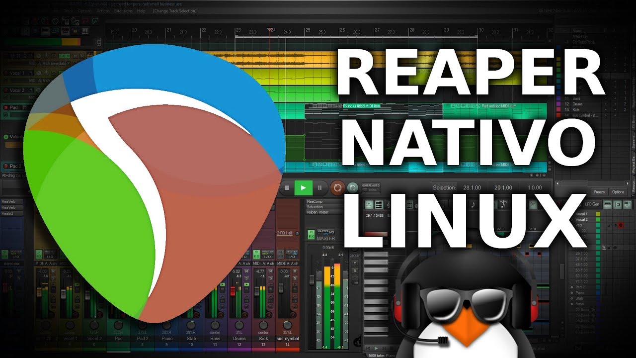 Instalando Reaper nativo no Ubuntu e derivados [DESATUALIZADO] - YouTube
