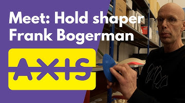 How to make climbing holds? Meeting hold shaper Frank Bogerman at his Axis workshop.