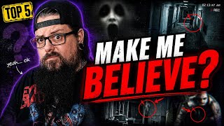 SCARY Ghost Videos to CHALLENGE Your DISBELIEF!
Today is saw a title on a top 5 channel that caught my attention, top 5 scary ghost videos to challenge your disbelief? mine?
ok lets see what they have for us? is any of it real? Will any of it leave unanswered questions? Will I debunk some or all of the clips. SCARY Ghost Videos to CHALLENGE Your DISBELIEF!